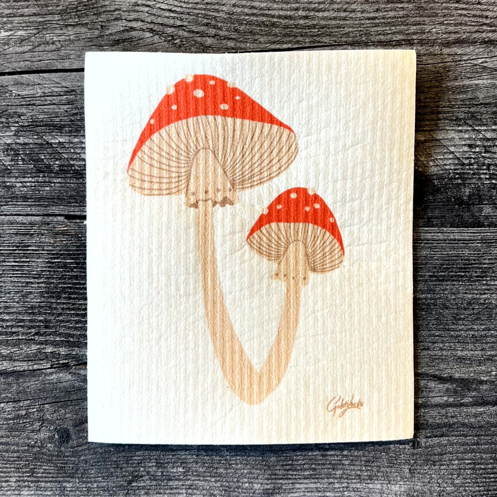 Mushroom - Swedish Dishcloth