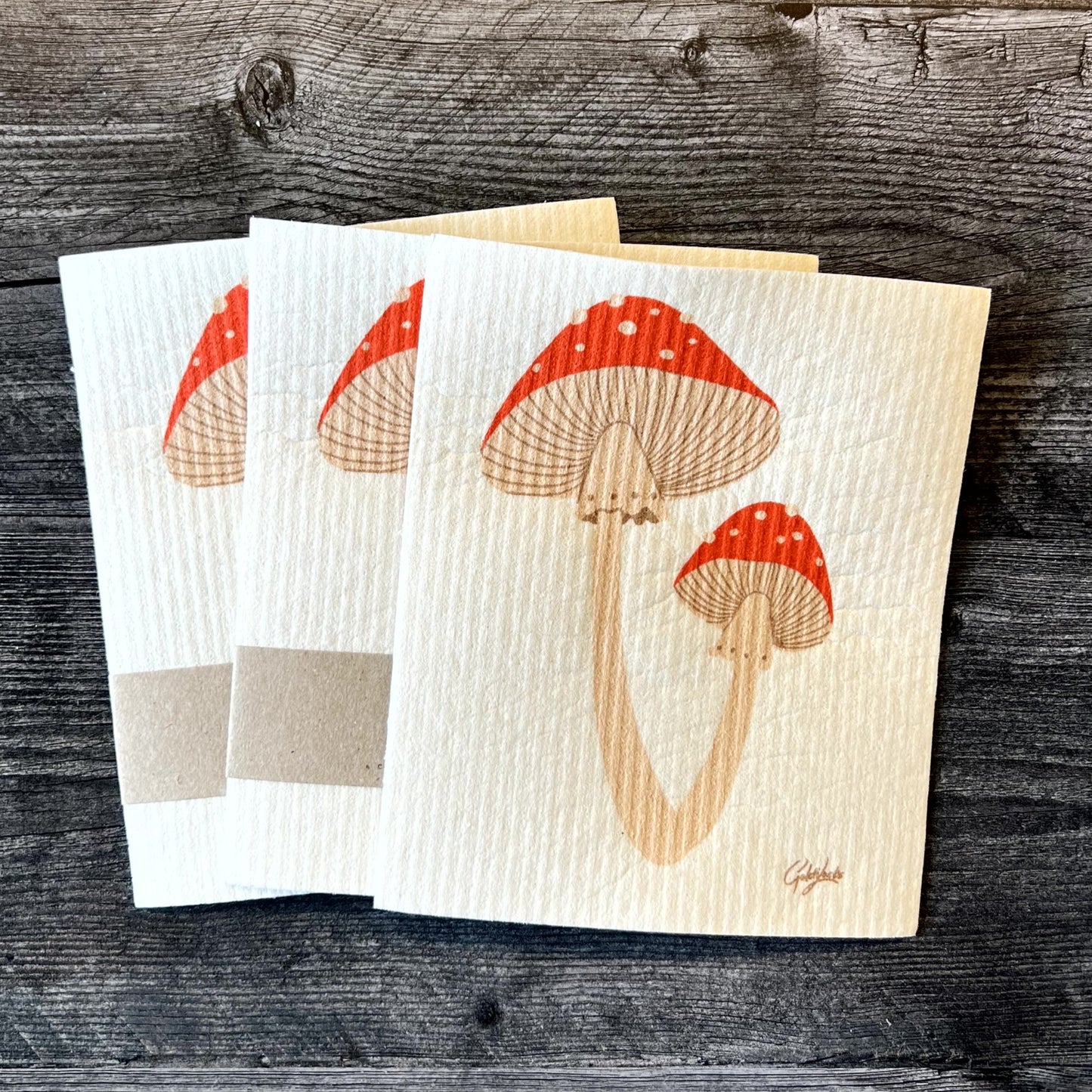 Mushroom - Swedish Dishcloth