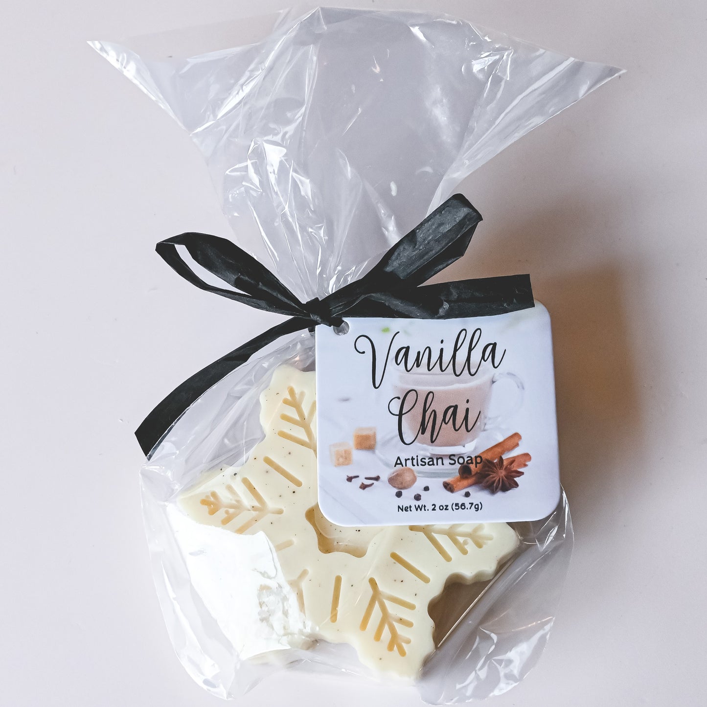 Vanilla Chai Snowflake Soap