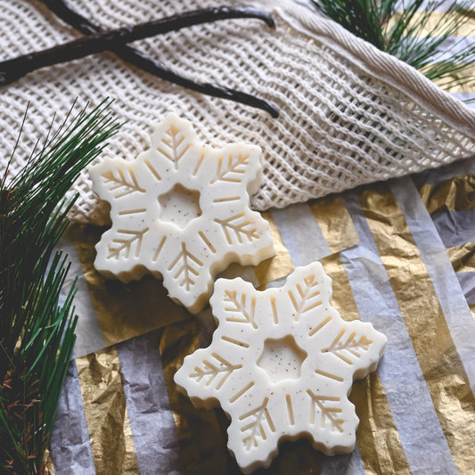 Vanilla Chai Snowflake Soap