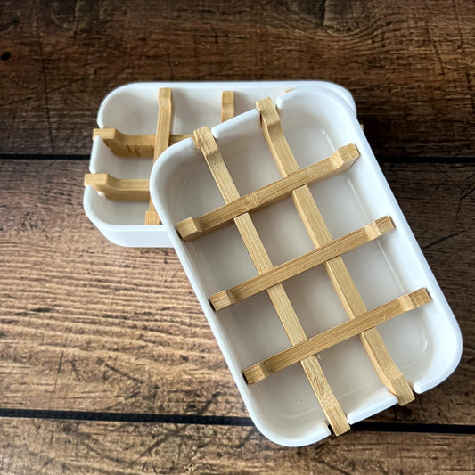 Bamboo & Cornstarch Soap Dish