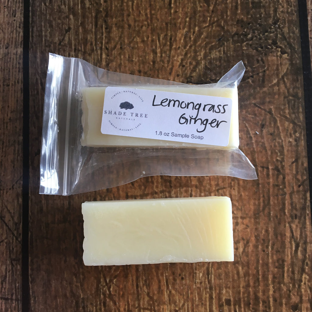 Lemongrass Ginger Soap Sample