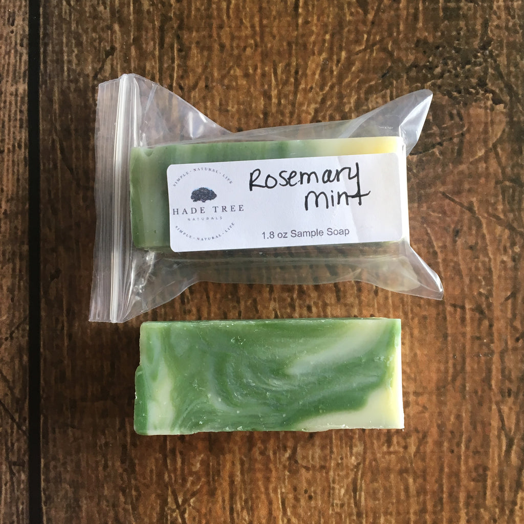 Rosemary Mint Soap Sample
