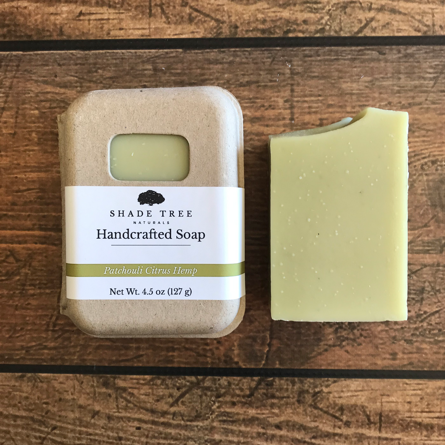 Patchouli Citrus Hemp Soap Sample (Limited Edition)