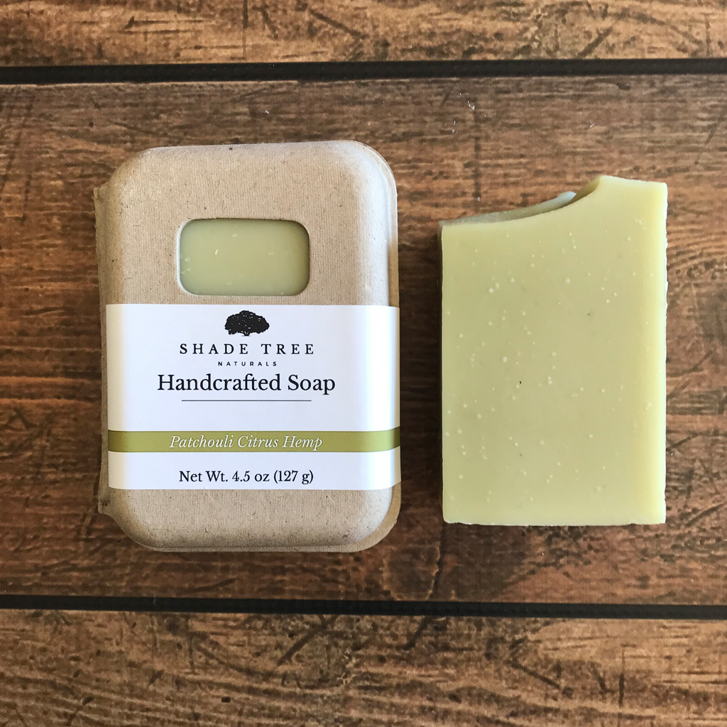 Patchouli Citrus Hemp Soap Sample (Limited Edition)