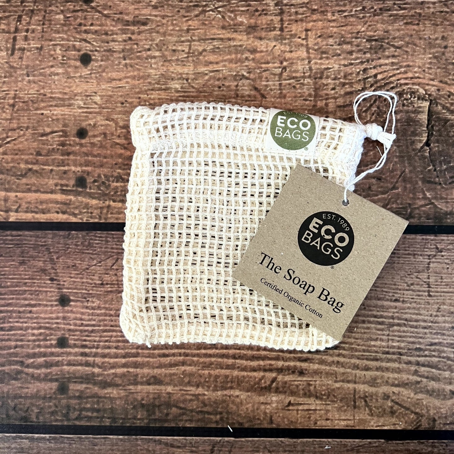 Organic Cotton Soap Bag by ECOBags