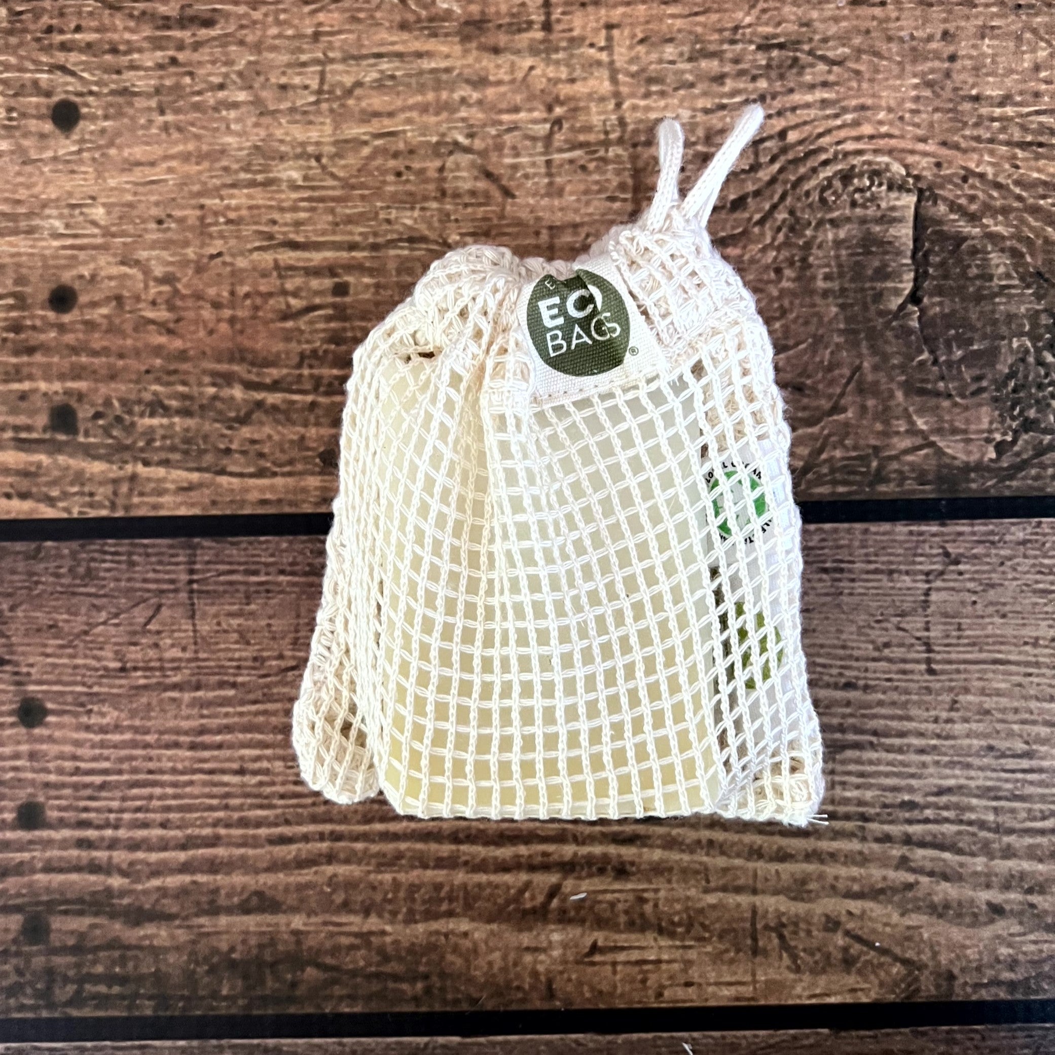 Organic Cotton Soap Saver Bag
